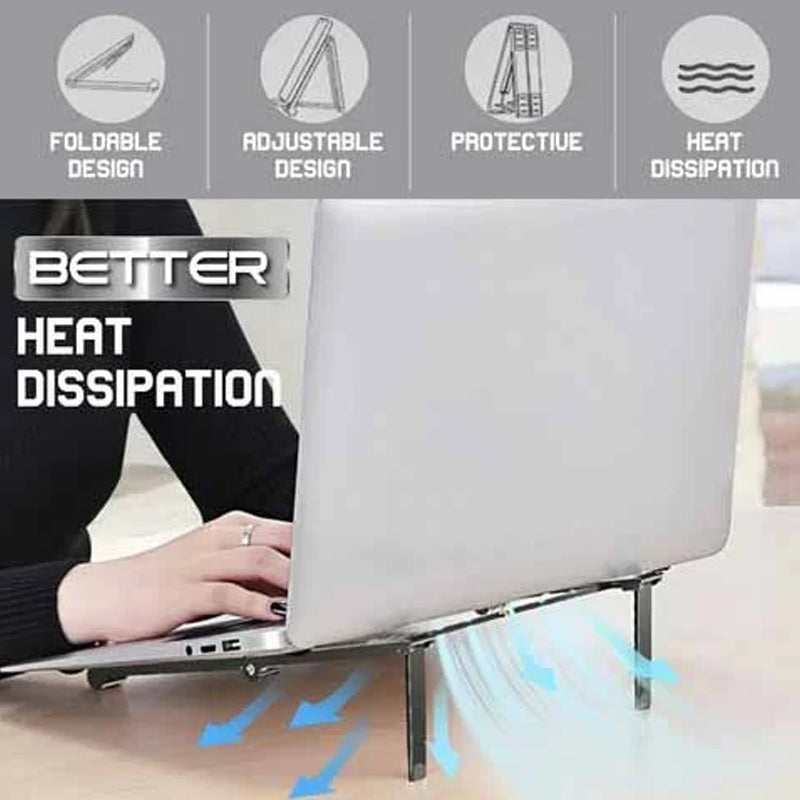 Portable Aluminum Foldable Laptop Stand