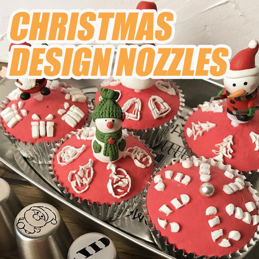 Piping Tips Christmas Design Nozzles