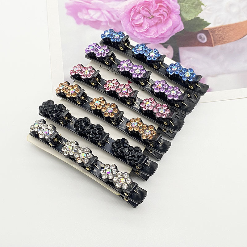 Rhinestone Forehead Hair Breaking Artifact（2 Pcs）