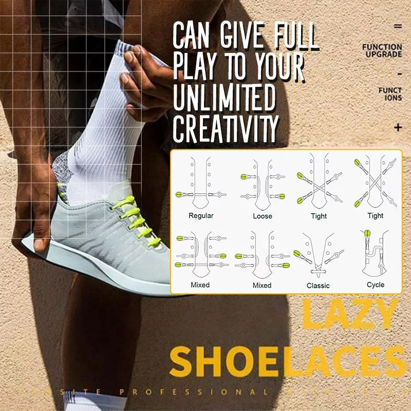 Lazy Elastic Shoelaces
