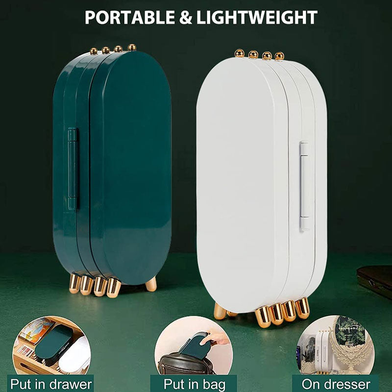 Necklace Jewelry Organizer with Folding Screen Design