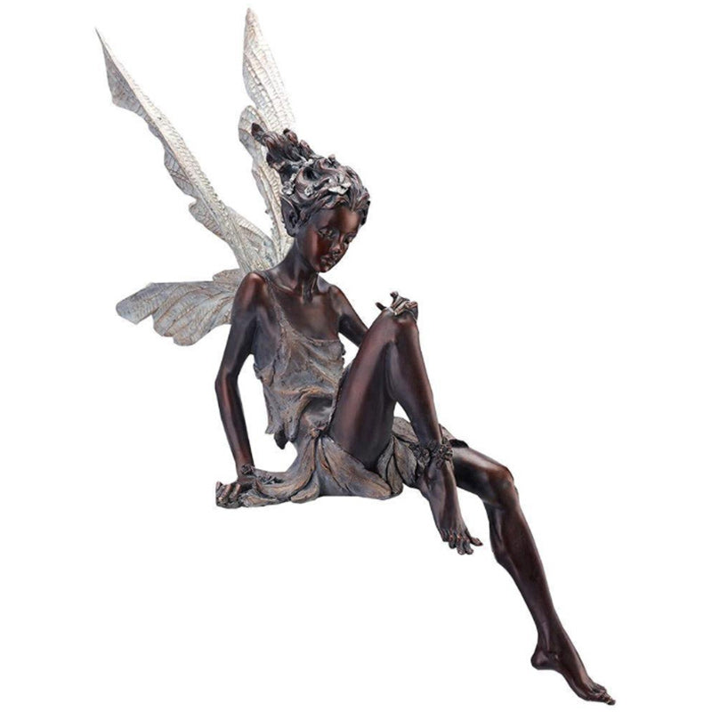 Sitting Fairy Statue for Garden