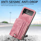 Suitable For Samsung z flip3/4 Wallet Phone Case With Card Holder