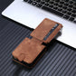 Suitable For Samsung z flip3/4 Wallet Phone Case With Card Holder