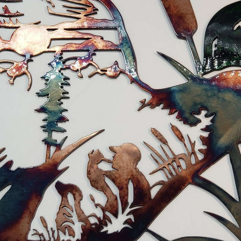 Hunting Metal Wall Art