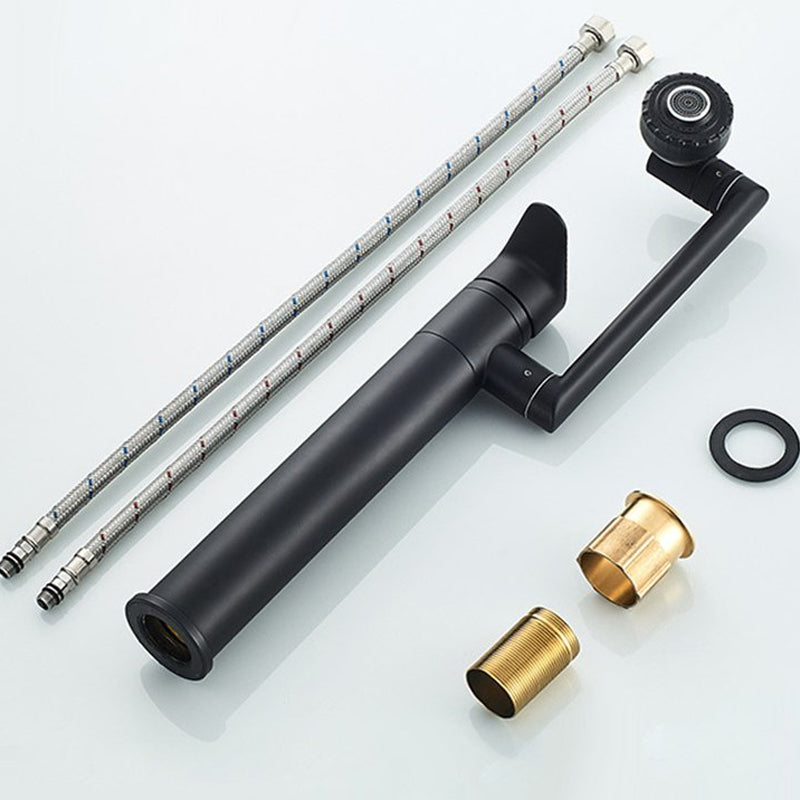 360 Degrees Can Be Freely Rotated And Adjusted Single Hole Rotating Bathroom Hot And Cold Water Faucet