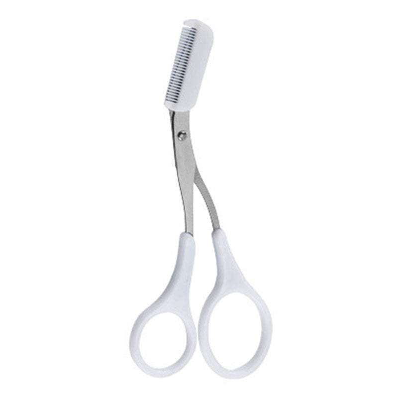Eyebrow Trimmer Scissors with Comb