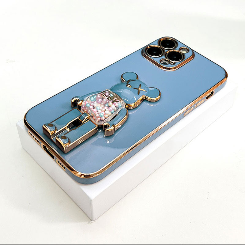 Flow Beads Bear Mobile Phone Case