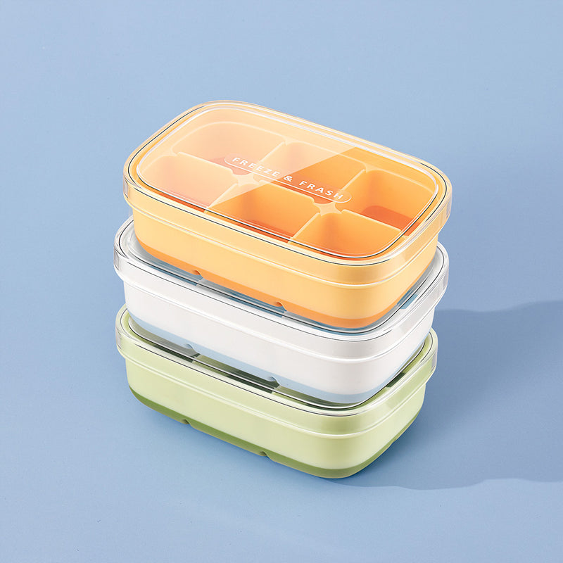 Mini Bread Ice Tray - 6 Grids