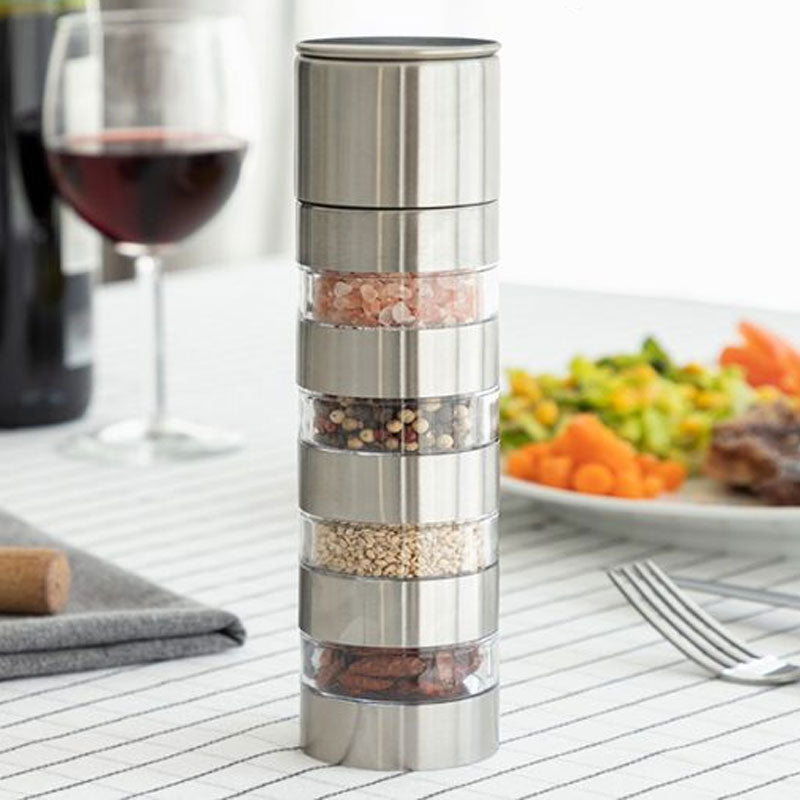 4-In-1 Spice Grinder For Spices Mill