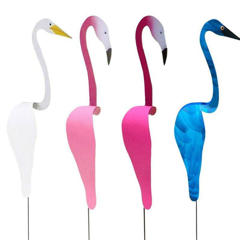 Swirl Bird Garden Outdoor Decor