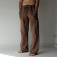 Men's linen pocket casual trousers