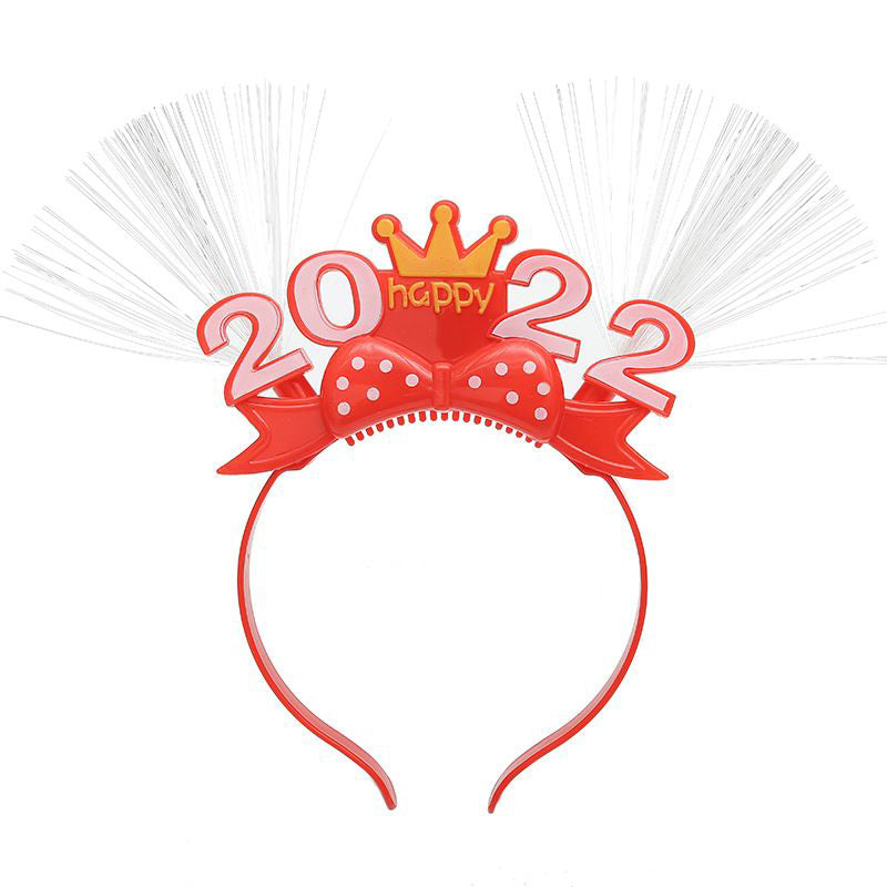2022 LED Light Up Glasses & Crowns Headband
