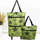 Folding Shopping Bag Collapsible Trolley Bags with Wheels