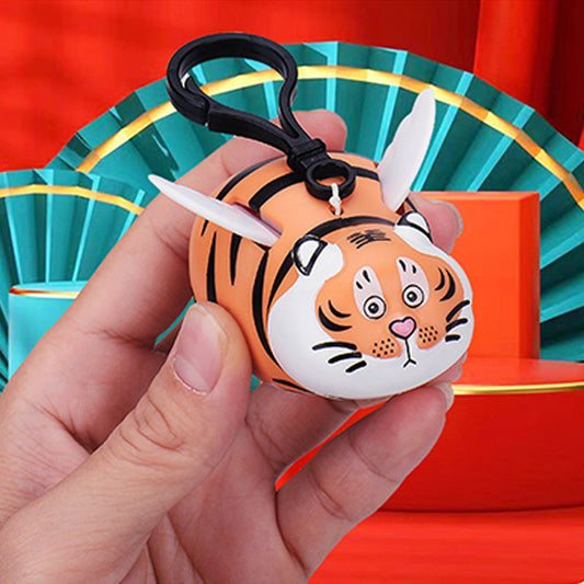 Cute Flying Fat Tiger Doll Pendant