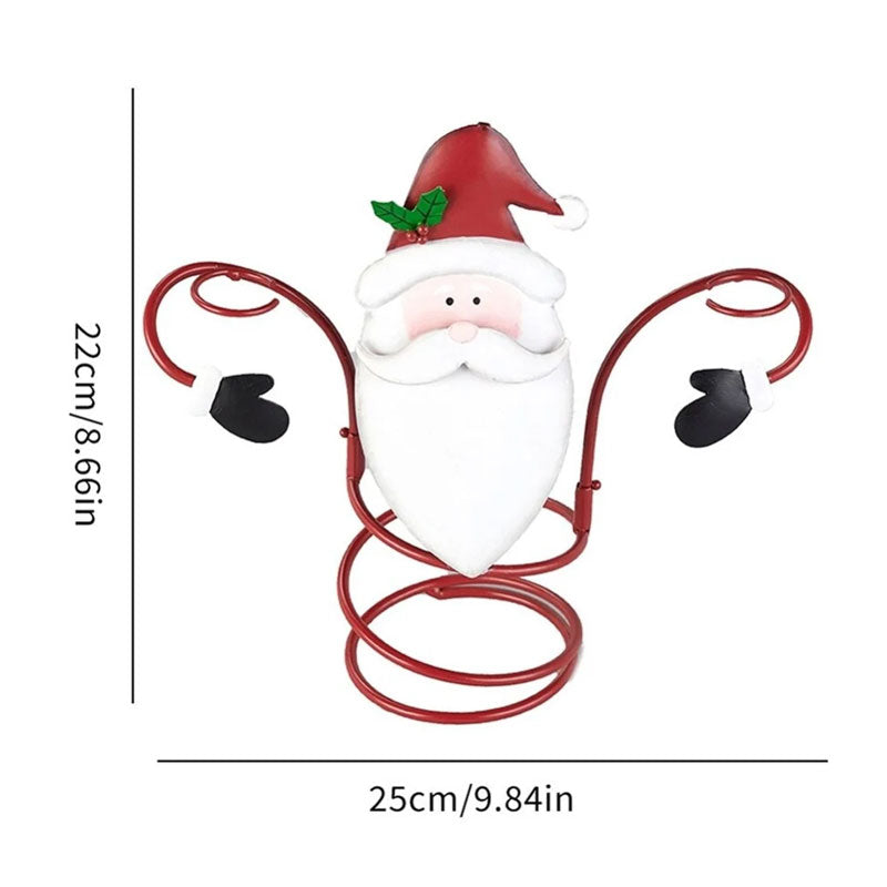 Christmas Wine Bottle Glass Shelf