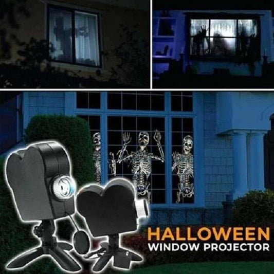 🎃Halloween Hologram Projector With 12 Movies