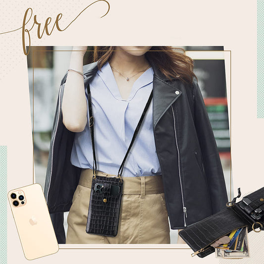 Crocodile Pattern Vertical Coin Purse