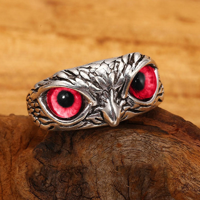 Owl Eye Vintage Statement Jewelry Ring