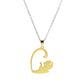 Little Kitty Couple Necklace