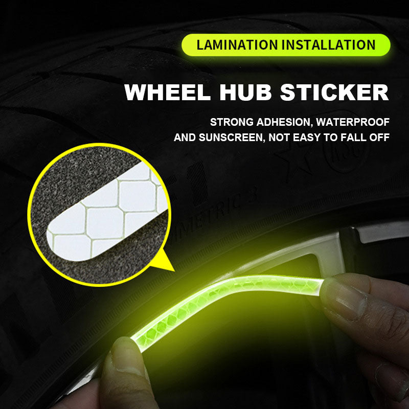 20PCS Car Tire Reflective Stickers