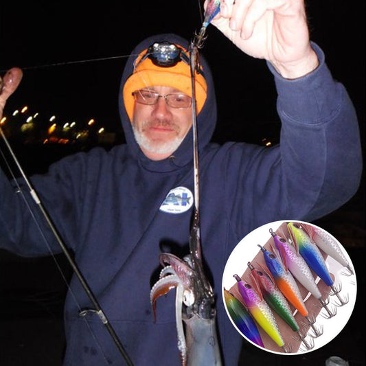 Laser Horizontal Shrimp Squid Hook