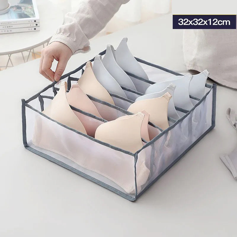 Drawer type separator basket for trousers and clothes storage box