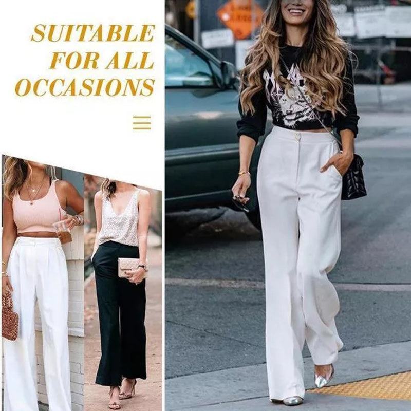 Woman's Casual Full-length Loose Pants