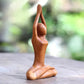 Yoga Pose Wood Carving Wood Sculpture Gifts