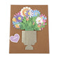3D Bouquet, Popup Greeting Card