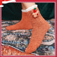 🎁🎅Cute Cartoon Coral Velvet Non-slip Christmas Socks