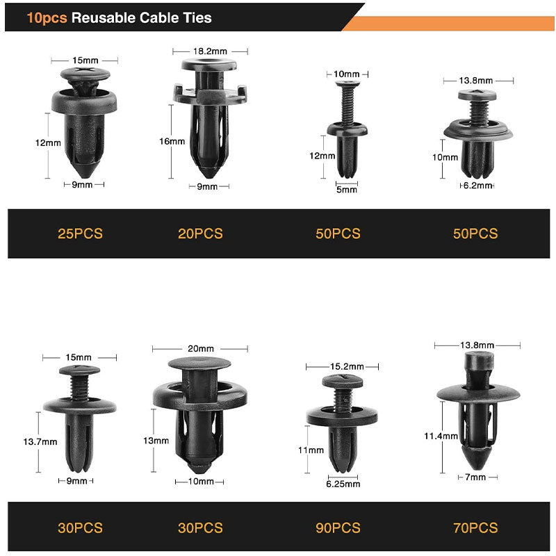 Fastener Clips-Fastener Rivet Clips