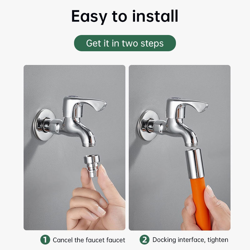 Single Cold Universal Rotary Sink Faucet