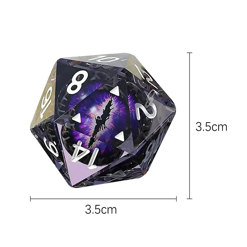 Halloween Longan Crystal Dice