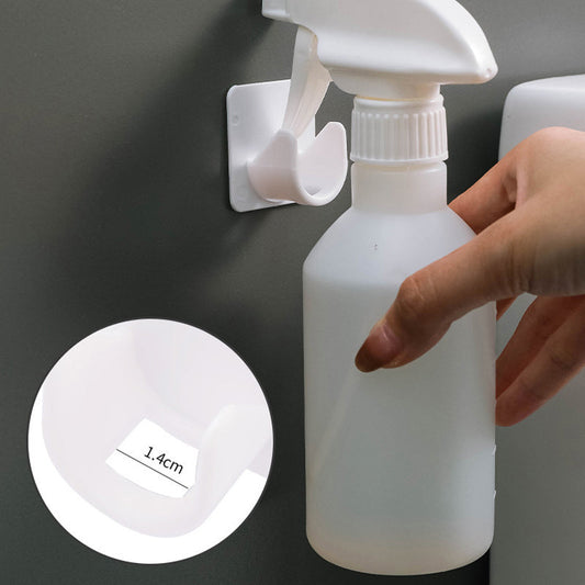 2pcs Adhesive Shower Curtain Rod Holder