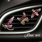 Exquisite Metal Butterfly Bee Dragonfly Car Perfume Clip