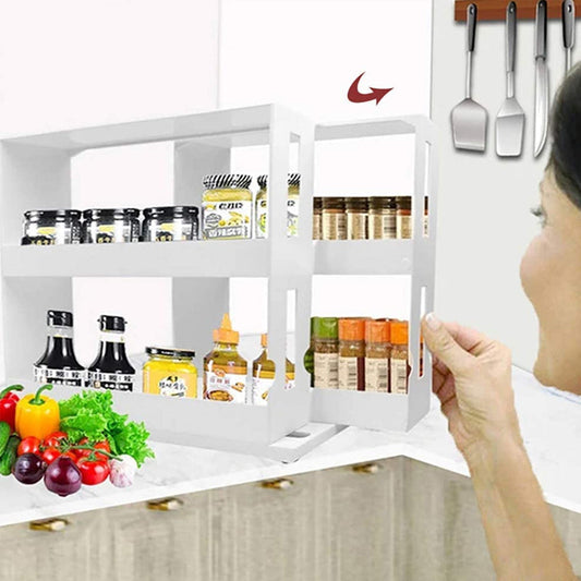 Food Rotary Seasoning Rack