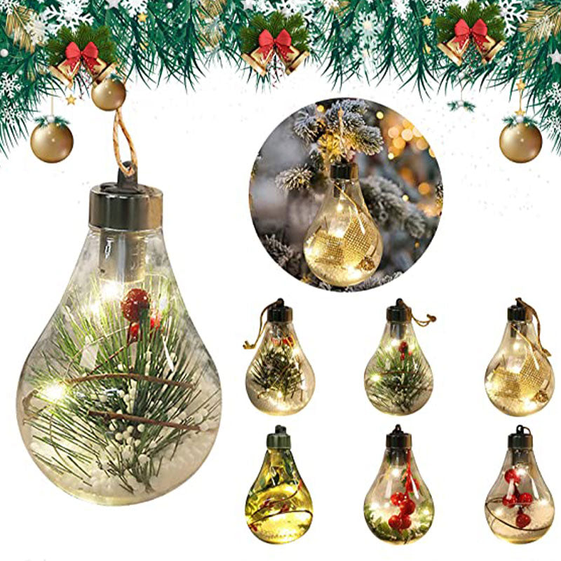 Christmas Led Transparent Light Bulb