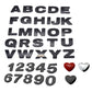 Car English Alphabet Stickers