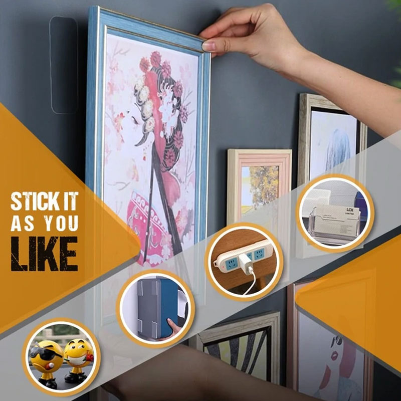 60 PCS Reusable Waterproof Double Sided Adhesive Tape