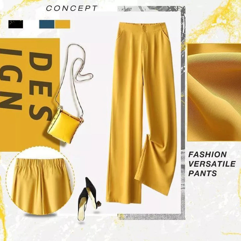 Woman's Casual Full-length Loose Pants