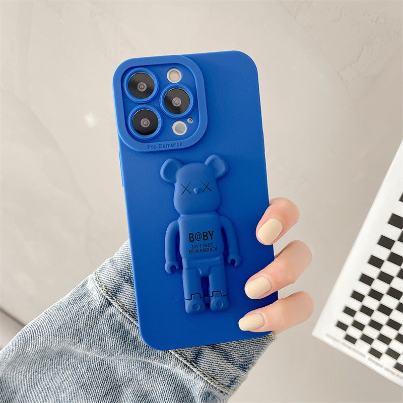 Violence Bear Doll Holder Mobile Phone Case