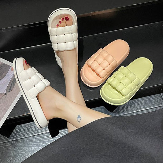 Twist Knot Platform Sandals