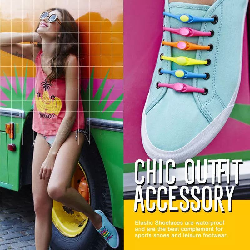 Lazy Elastic Shoelaces