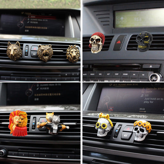 Car Air Vent Skull Figurine Fresheners