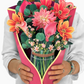 💐Pop Up Flower Bouquet Greeting Card