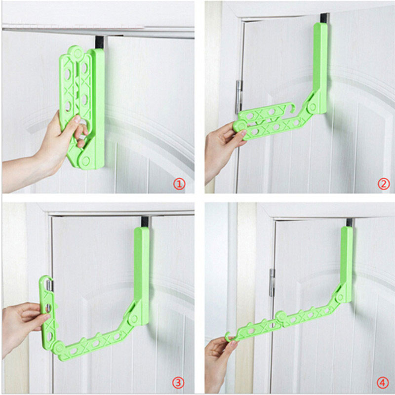 Folding Door Hanging Clothes Hanger