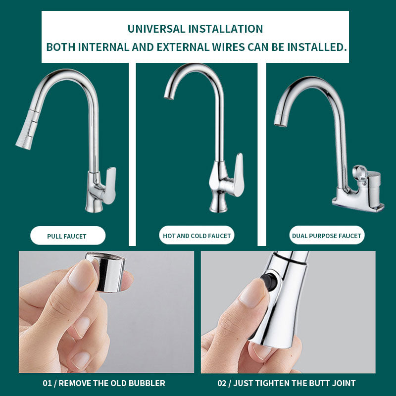 Universal Pressure Tap Nozzle
