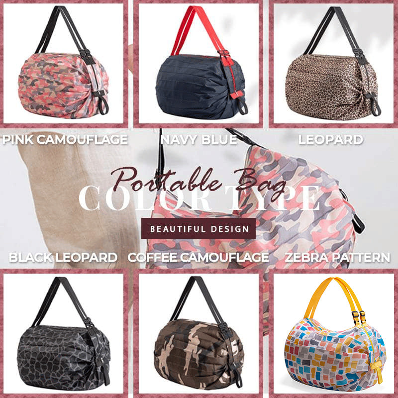 Foldable Travel One-shoulder Portable Shopping Bag