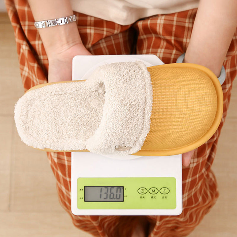 Cotton Slippers for Men Autumn and Winter Indoor Removable